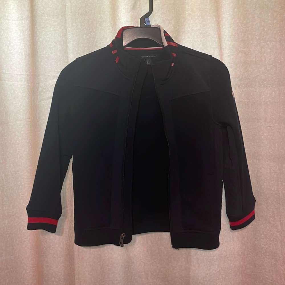 Tommy Hilfiger zip up coat for kids small 6/7